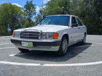 Usata Mercedes 190 122 CV (89 kW) 1989 Bianco Berlina