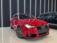 Usata Audi A1 Ambition 86 CV (63 kW) 2011 Rosso Utilitaria