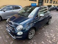 Usata Fiat 500 Lounge 95 CV (69 kW) 2018 Blu Utilitaria