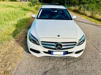 Usata Mercedes C220 Premium 170 CV (125 kW) 2018 Bianco Station wagon