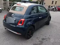 Usata Fiat 500C Dolcevita 69 CV (50 kW) 2019 Blu Cabrio