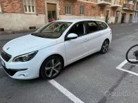 Usata Peugeot 308 131 CV (96 kW) 2018 Bianco Station wagon