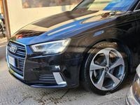 Usata Audi A3 116 CV (85 kW) 2018 Nero Berlina