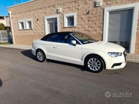 Usata Audi A3 Cabriolet 110 CV (80 kW) 2014 Bianco Cabrio