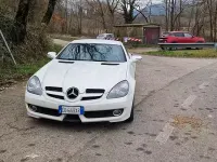 Usata Mercedes SLK200 2LOOK Edition 184 CV (135 kW) 2010 Bianco Cabrio