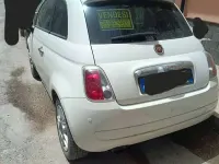 Usata Fiat 500 69 CV (50 kW) 2009 Bianco Cabrio