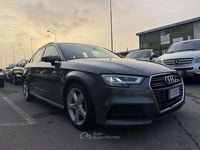 Usata Audi A3 S-Line 116 CV (85 kW) 2017 Grigio Berlina