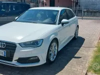 Usata Audi A3 S-Line 110 CV (80 kW) 2016 Bianco Berlina
