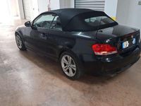 Usata BMW 118 Cabriolet 143 CV (105 kW) 2010 Nero Cabrio