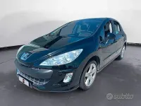 Usata Peugeot 308 136 CV (100 kW) 2008 Nero Berlina