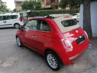 Usata Fiat 500 69 CV (50 kW) 2012 Rosso Cabrio