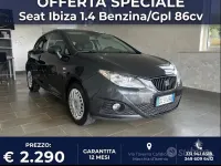 Usata Seat Ibiza 86 CV (63 kW) 2010 Grigio Berlina