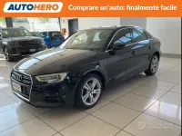 Usata Audi A3 110 CV (80 kW) 2017 Nero Berlina