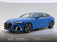 Usata Audi A5 Sportback S-Line 204 CV (150 kW) 2021 Blu Utilitaria