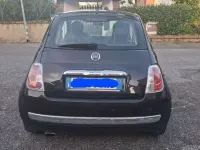 Usata Fiat 500 69 CV (50 kW) 2009 Nero Cabrio