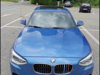 Usata BMW 120 Performance 200 CV (147 kW) 2014 Blu Utilitaria