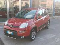 Usata Fiat Panda 4x4 S 75 CV (55 kW) 2012 Rosso Utilitaria