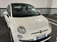 Usata Fiat 500 2009 Bianco Cabrio