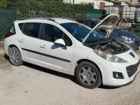 Usata Peugeot 207 73 CV (53 kW) 2010 Bianco Station wagon