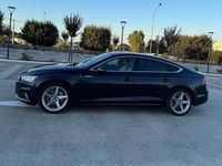 Usata Audi A5 Sportback Ambiente 190 CV (139 kW) 2018 Blu/azzurro Utilitaria