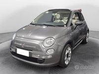 Usata Fiat 500C Lounge 69 CV (50 kW) 2015 Grigio Cabrio