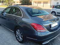 Usata Mercedes C220 Premium 170 CV (125 kW) 2015 Blu/azzurro Berlina