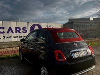 Usata Fiat 500C 69 CV (50 kW) 2017 Nero Cabrio