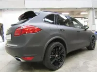 Usata Porsche Cayenne 239 CV (175 kW) 2011 Pellicola nero opaco SUV