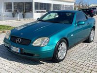 Usata Mercedes SLK200 136 CV (100 kW) 1998 Blu/azzurro Cabrio