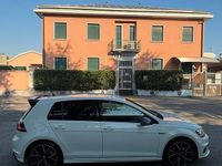 Usata VW Golf VII R-line 125 CV (91 kW) 2017 Bianco Berlina