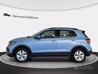 Usata VW T-Cross Life 95 CV (69 kW) 2024 Clear blue metalizzato SUV