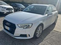Usata Audi A3 Sport 116 CV (85 kW) 2019 Bianco Berlina