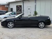 Usata Saab 9-3 Linear 150 CV (110 kW) 2009 Nero Cabrio