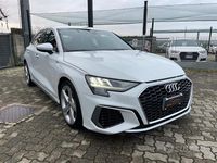 Usata Audi A3 S-Line 116 CV (85 kW) 2021 Bianco Berlina