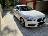 Usata BMW 118 Advantage 150 CV (110 kW) 2017 Bianco Utilitaria