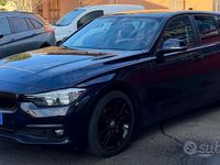 Usata BMW 318 Advantage 150 CV (110 kW) 2016 Blu Station wagon
