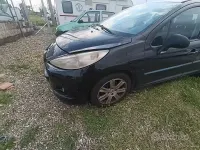 Usata Peugeot 207 109 CV (80 kW) 2007 Nero Berlina