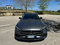 Usata Mercedes C300e AMG line 204 CV (150 kW) 2022 Grigio Station wagon