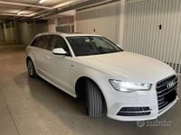 Usata Audi A6 S-Line 190 CV (139 kW) 2016 Bianco Station wagon