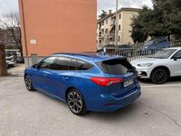 Usata Ford Focus ST-Line 120 CV (88 kW) 2019 Blu/azzurro Station wagon