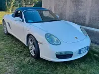 Usata Porsche Boxster 245 CV (180 kW) 2008 Bianco Cabrio