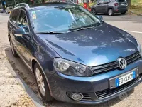 Usata VW Golf VI Highline 105 CV (77 kW) 2010 Grigio Utilitaria