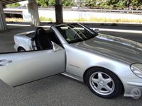 Usata Mercedes SLK200 163 CV (119 kW) 2003 Grigio Cabrio