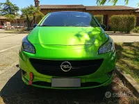 Usata Opel Corsa OPC 95 CV (69 kW) 2015 Verde Utilitaria