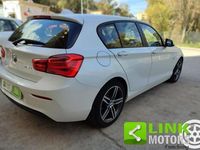 Usata BMW 116 Efficient Dynamics 116 CV (85 kW) 2015 Bianco Utilitaria