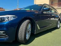 Usata BMW 520 M Sport 190 CV (139 kW) 2018 Blu Station wagon