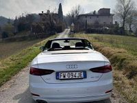 Usata Audi A5 Cabriolet Business 190 CV (139 kW) 2019 Bianco Cabrio