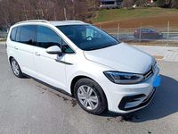 Usata VW Touran R-line 150 CV (110 kW) 2016 Bianco Monovolume