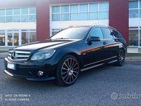 Usata Mercedes C220 AMG 170 CV (125 kW) 2009 Nero Station wagon