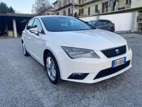Usata Seat Leon Style 105 CV (77 kW) 2013 Bianco Berlina
